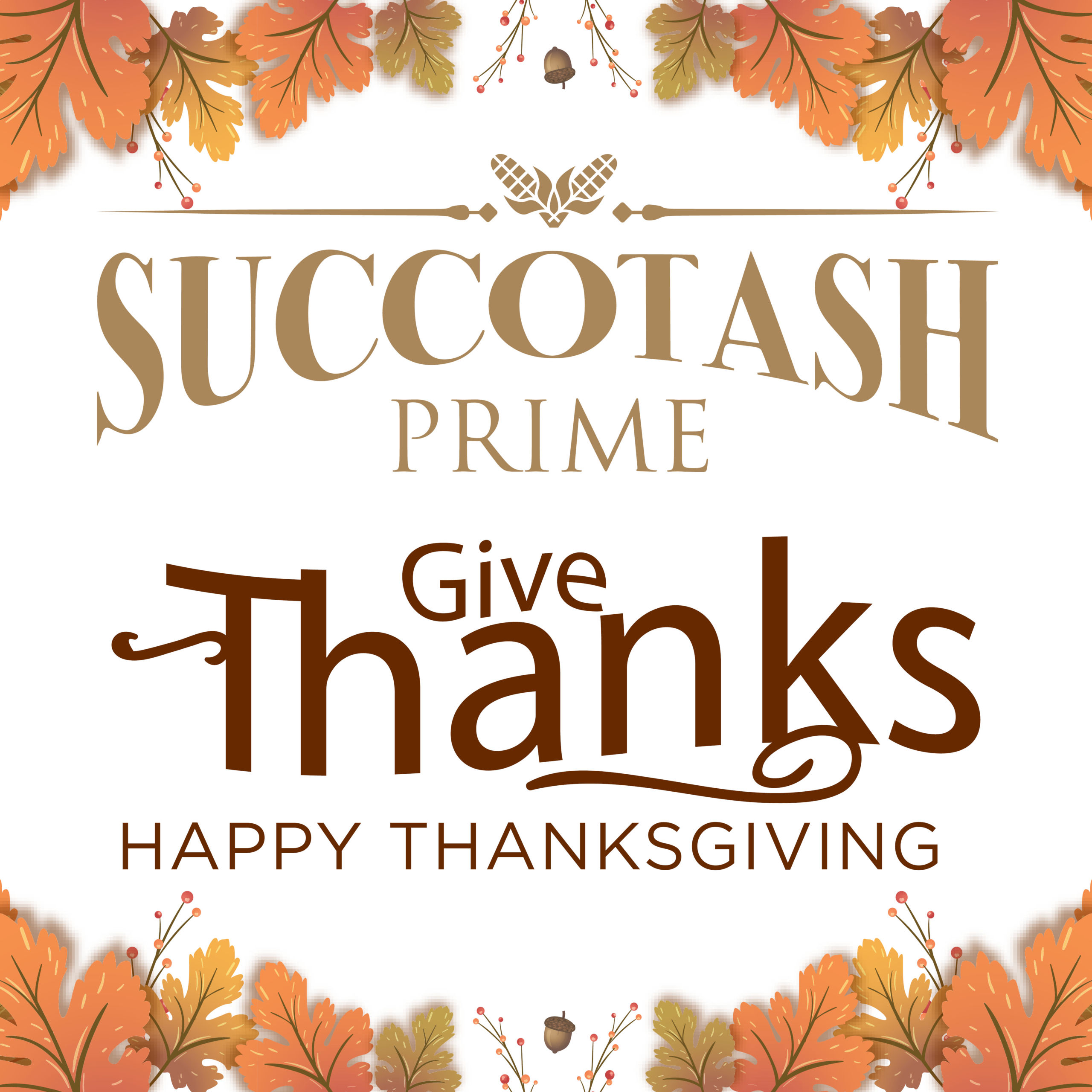 Prime Thanksgiving