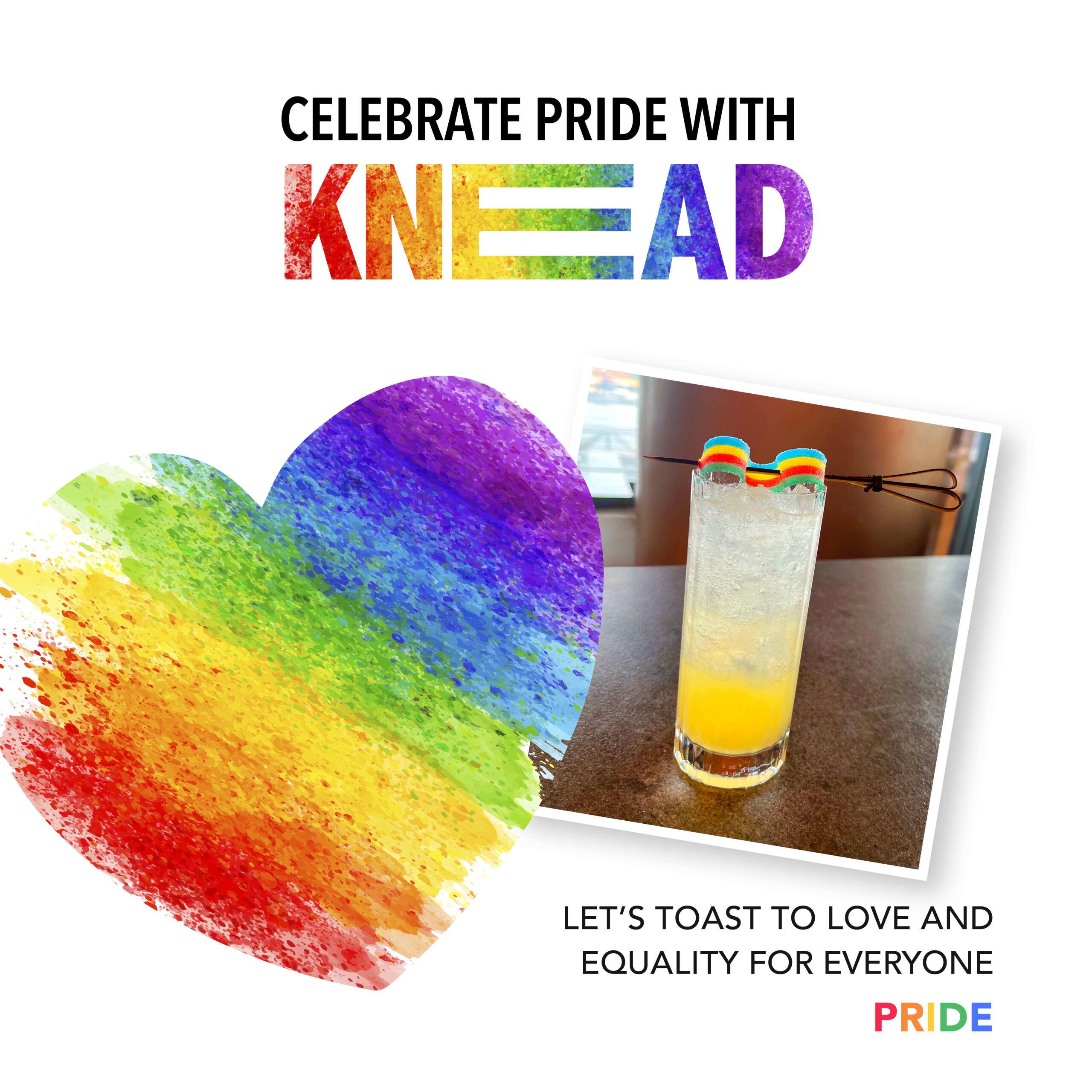 KNEAD Pride 2024 Instagram