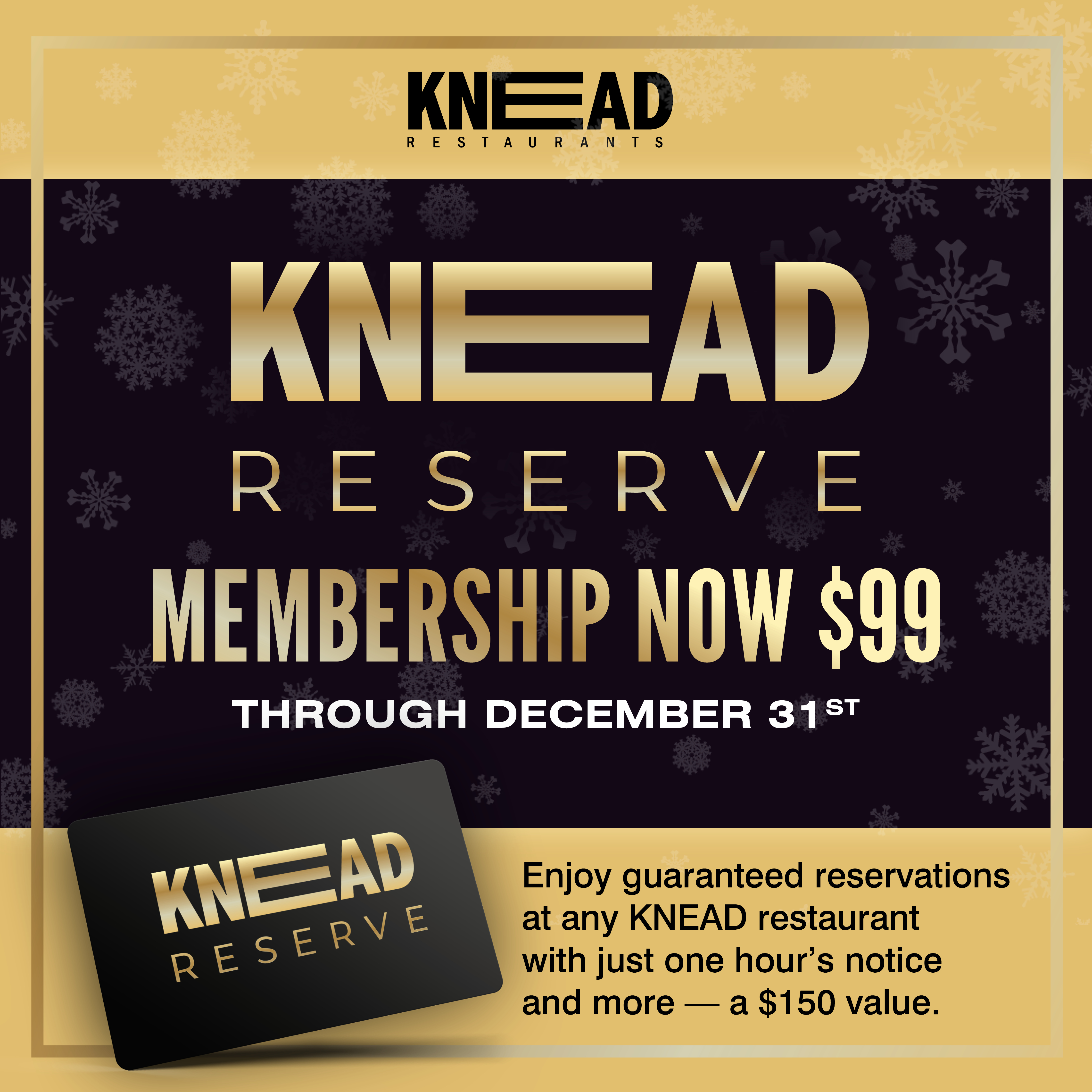 KNEAD Reserve Promo Web2